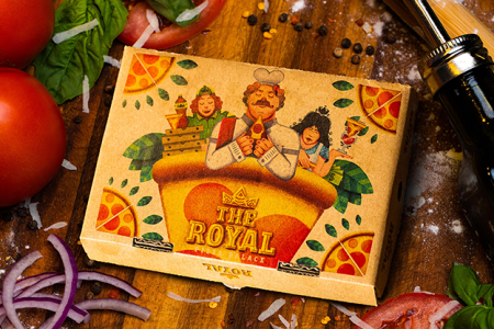 The Royal Pizza Palace Playing Cards Set