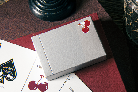 Cherry Casino House Deck (McCarran Silver) Playing Cards