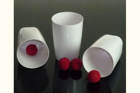 Chop Cup and Balls Combo (aspect porcelaine)