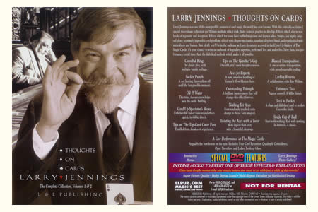 DVD 'Thoughts on Cards' (Larry Jennings) - larry jennings