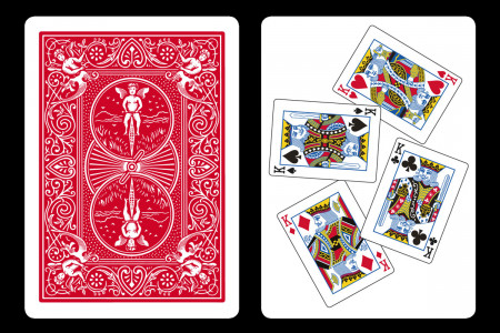 Bicycle 4 Kings Unit Card