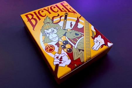 Bicycle Wukong Rebellion (Yellow) Playing Cards