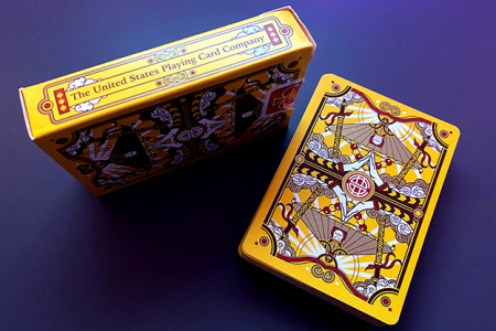 Bicycle Wukong Rebellion (Yellow) Playing Cards