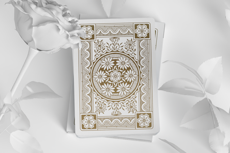 Dondorf White Gold Edition Playing Cards