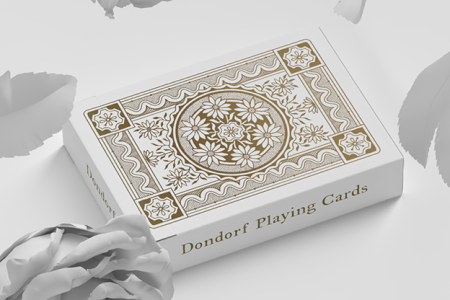 Dondorf White Gold Edition Playing Cards