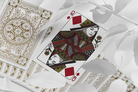 Dondorf White Gold Edition Playing Cards