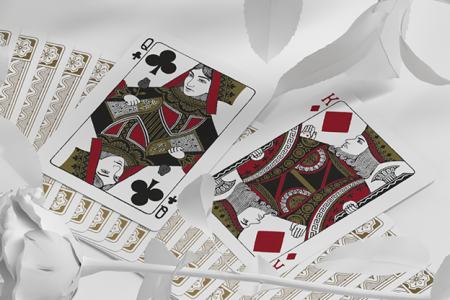 Dondorf White Gold Edition Playing Cards