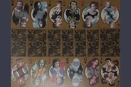 Bicycle Haunted House Playing Cards