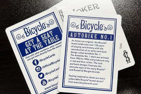 Bicycle Autobike N°1 Deck Foil