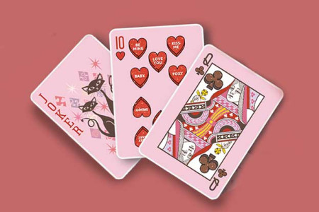 Bicycle Vintage Valentine Playing Cards