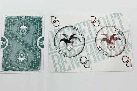 Benchmark (Teal) Playing Cards