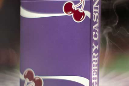 Cherry Casino (Desert Inn Purple) Playing Cards