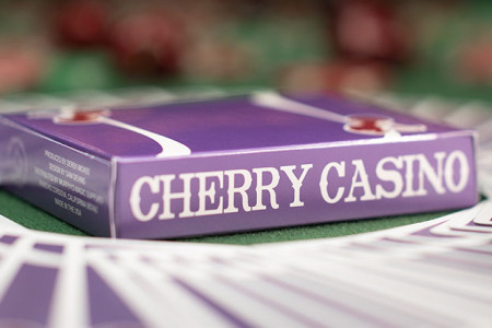 Cherry Casino (Desert Inn Purple) Playing Cards