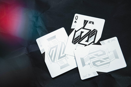 Vertical (Black) Playing Cards