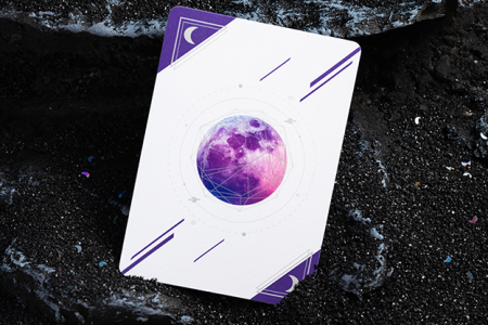The Moon (Purple Edition) Playing Cards by Solokid