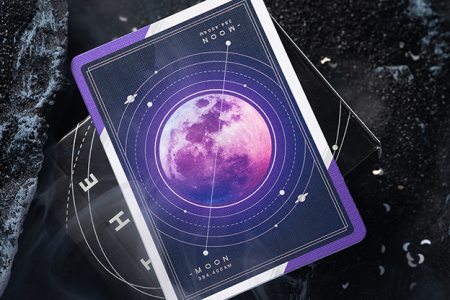 The Moon (Purple Edition) Playing Cards by Solokid
