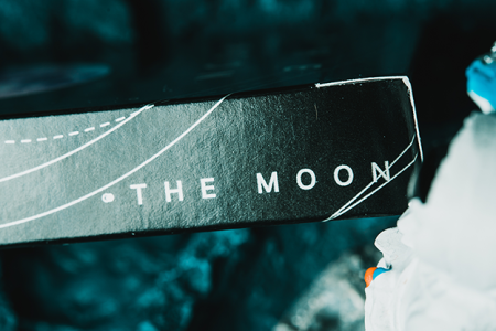 The Moon (Purple Edition) Playing Cards by Solokid