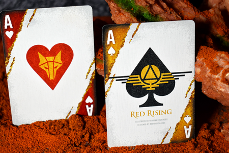 Red Rising Playing Cards by Midnight Cards