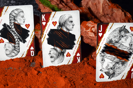 Red Rising Playing Cards by Midnight Cards