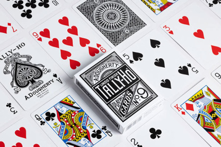 Signature Edition Tally Ho (Black) Playing Cards