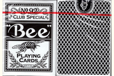 Signature Edition Bee (Black) Playing Cards