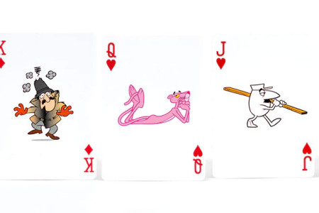 Fontaine: Pink Panther Playing cards