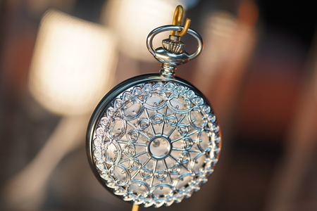 Infinity Pocket Watch V3 - Silver Case White Dial / STD Version