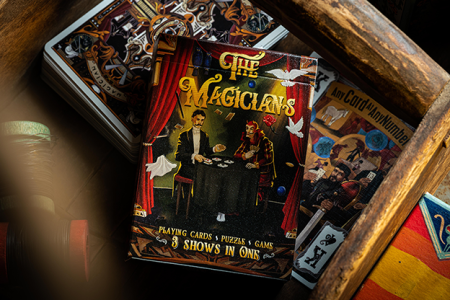 The Magicians Playing Cards, Card Game and Puzzle