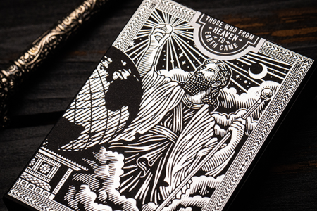 The Great Creator: Sky (Silver Foil) Edition Playing Cards