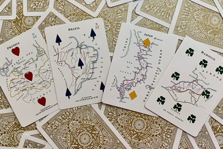 Geographical Hodges Playing Cards