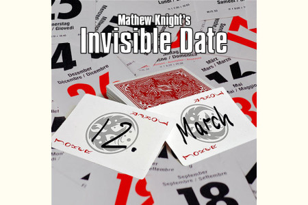Invisible Date (Indice grande) - mathew knight