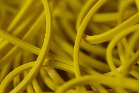 Rubber Bands 4 cm (Jaunes)