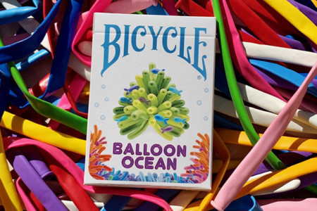 Jeu Bicycle Balloon Ocean (Gilded)