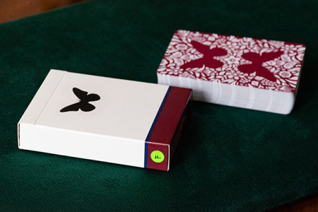 Oneway Butterfly Playing Cards Version 2 (Red)