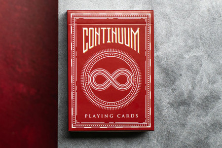 Continuum Playing Cards (Burgundy)