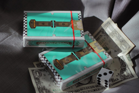 Gemini Casino Turquoise Playing Cards by Gemini