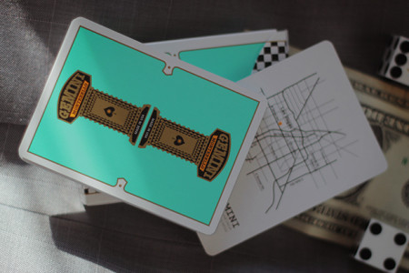 Gemini Casino Turquoise Playing Cards by Gemini