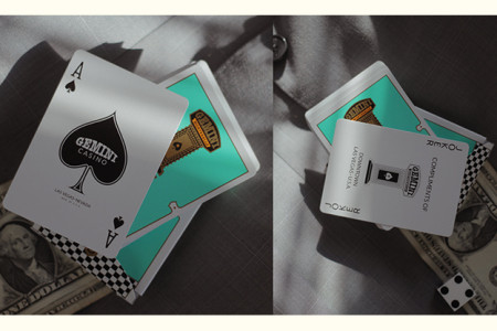 Gemini Casino Turquoise Playing Cards by Gemini