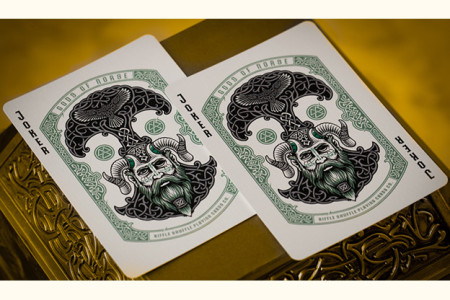 Gods of Norse Olive Esse Playing Cards