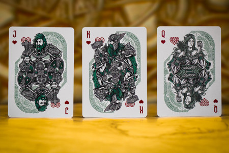 Gods of Norse Olive Esse Playing Cards