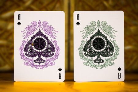 Gods of Norse Olive Esse Playing Cards