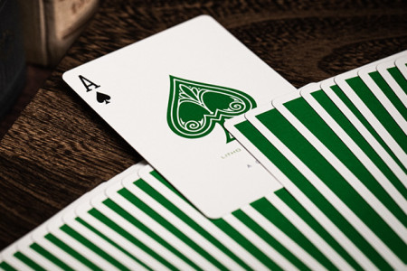 Jerry's Nugget (Felt Green) Marked Monotone Playing Cards