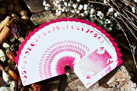 Lonely Wolf (PINK) Playing Cards by Bocopo