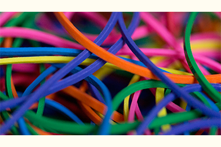 Rubber Bands 5 cm (Rainbow Pack)