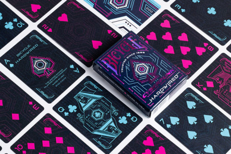 Bicycle Cyberpunk Hardwired Playing Card by Playing Cards