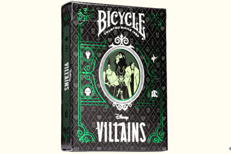 Jeu Bicycle Disney Villains Vert