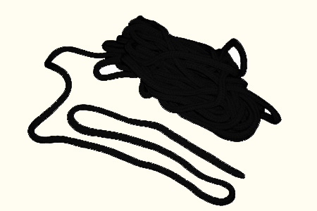 Corde Noire (Diamètre 10 mm)