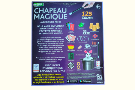 Coffret Chapeau Magique à partir 6 ans