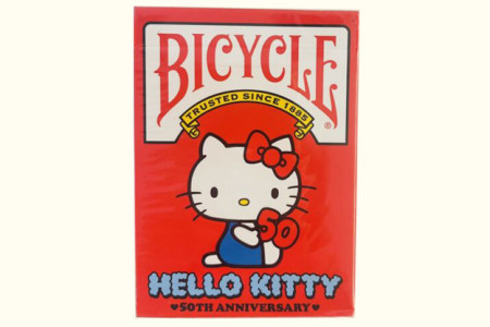 Jeu Bicycle Hello Kitty 50th