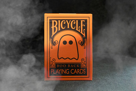 Bicycle Boo Back Playing Cards (Orange)